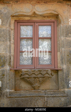 Medievale borgo storico Castelo Rodrigo, Portogallo Foto Stock