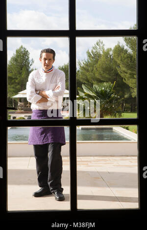 Christophe Braquie presso l'Hotel du Castellet Foto Stock