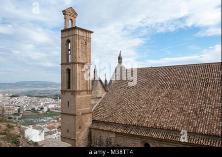 Chiesa Real Colegiata de Santa María la Mayor, Antequera, provincia di Malaga, Andalusia, Spagna, Europa Foto Stock