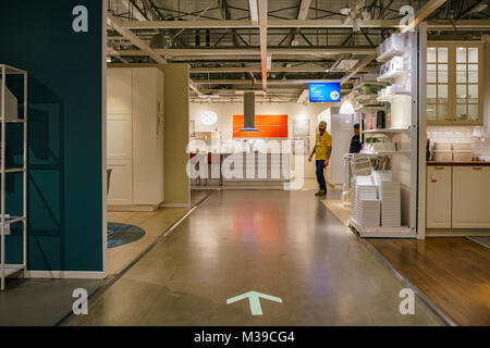 Los Angeles, DIC 28: vista dell'interno del famoso mobili IKEA memorizza sul dicembre 28, 2017 a Los Angeles in California Foto Stock