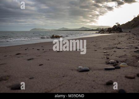 Una vista della baia di uccisione del Golden ora, guardando a Bray testa e il Pan di Zucchero. Foto Stock