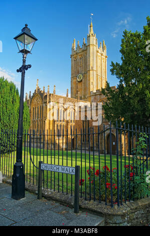 Regno Unito, Somerset, Ilminster, Chiesa di Santa Maria conosciuta anche come la cattedrale. Foto Stock