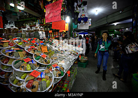 Merida, Merida, Venezuela. 8 Gen, 2016. Gennaio 25, 2016. La città di Jaji, è una tipica città di Merida, visitato per il turista che entrano nello stato di Merida, Venezuela. Foto: Juan Carlos Hernandez. Credito: Juan Carlos Hernandez/ZUMA filo/Alamy Live News Foto Stock