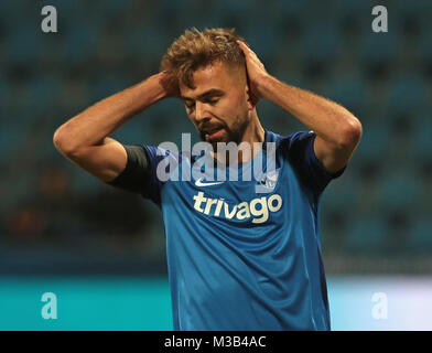 Bochum, Germania il 9 febbraio 2018, seconda lega giornata 22, VfL Bochum 1848 - SV Darmstadt 98: Lukas Hinterseer (Bochum). Foto Stock