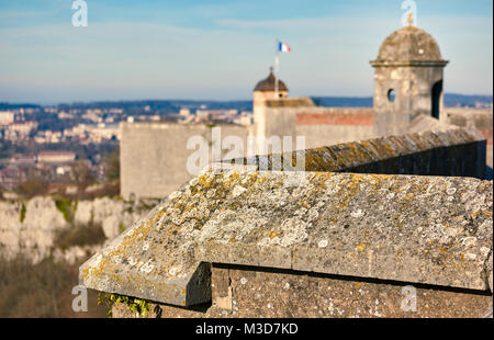 La Cittadella di Besançon, una fortezza del XVII secolo del progettato da Vauban per Luigi XIV. UNESCO - Sito Patrimonio dell'umanità. Besançon. Doubs. Bourgogne-Franche-Comt Foto Stock