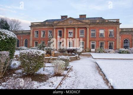 Neve a Colwick Hall Hotel a Nottingham, Inghilterra, Regno Unito Foto Stock