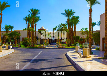 Sharm El Sheikh, Egitto - 27 Settembre 2017: il Grand Hotel Sharm El Sheikh 5 a Sharm El Sheikh Foto Stock