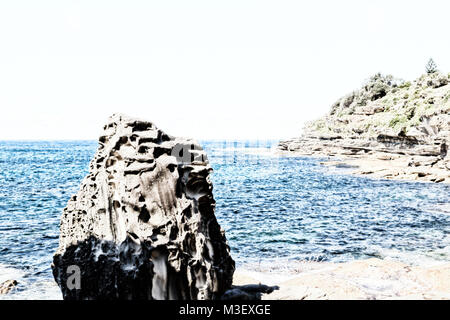 In Australia la gente in bondie beach e resort vicino al mare Foto Stock