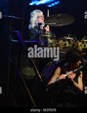 La Moody Blues eseguire all'Hard Rock Live! In Seminole Hard Rock Hotel & Casino offre: Graeme bordo dove: Hollywood, Florida, Stati Uniti quando: 10 Gen 2018 Credit: Fotografia JLN/WENN.com Foto Stock