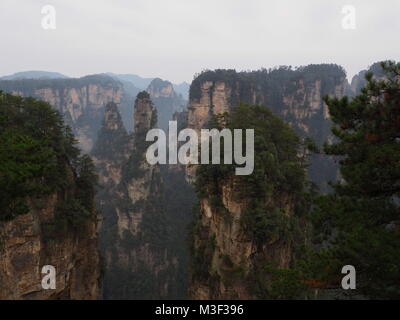 Montain che inspred l'Avatar movie Foto Stock