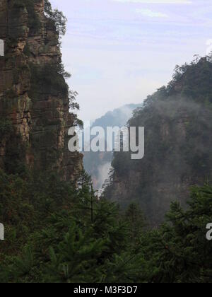 Montain che inspred l'Avatar movie Foto Stock