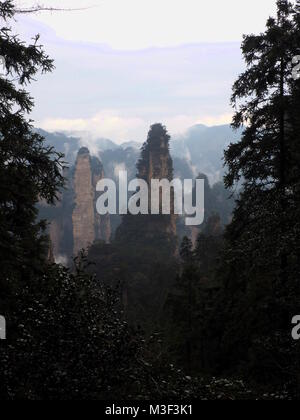 Montain che inspred l'Avatar movie Foto Stock