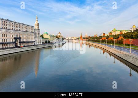 Mosca cityscape di mattina a Mosca, Russia Foto Stock