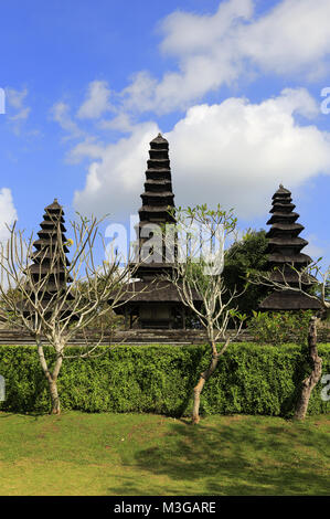 Pura Taman Ayun Temple. Torri di Meru in main sanctum. Mengwi. Bali.Indonesia. Foto Stock