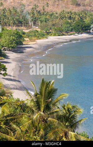 Orientale area costiera di Lombok tra Senggigi e Mangsit. Lombok Indonesia Foto Stock