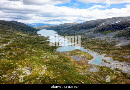 Strynefjellet Norvegia prese nel 2017 Foto Stock