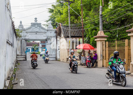 Palazzo di Surakarta, Java, Indoensia Foto Stock