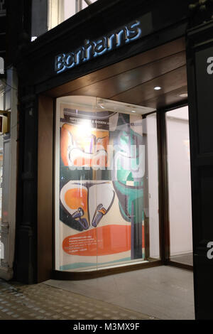Bonhams su New Bond Street, Londra, Inghilterra, Regno Unito Foto Stock