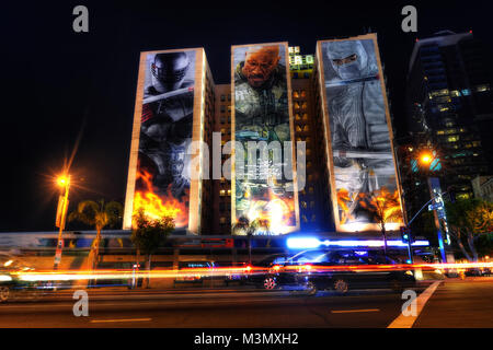 Los Angeles, Stati Uniti d'America - 13 Aprile 2013: Hotel Figueroa Los Angeles prese nel 2015 Foto Stock