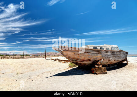 Salton Sea California prese nel 2015 Foto Stock