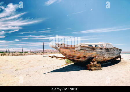 Salton Sea California prese nel 2015 Foto Stock