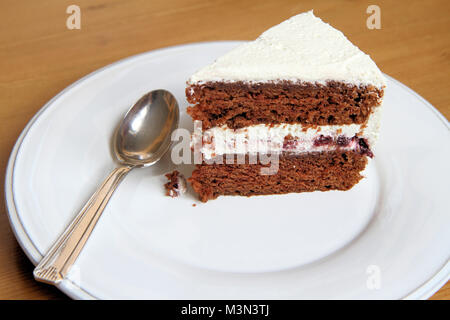 Torta della Foresta Nera Foto Stock