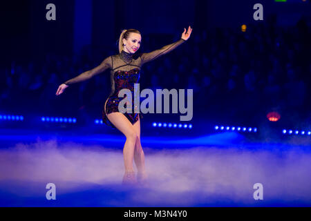 Die neue Holiday on Ice Produktion 'tempo' feierte am Donnerstag (05.01.2017) ihre Premiere in der Frankfurter Festhalle. Foto Stock