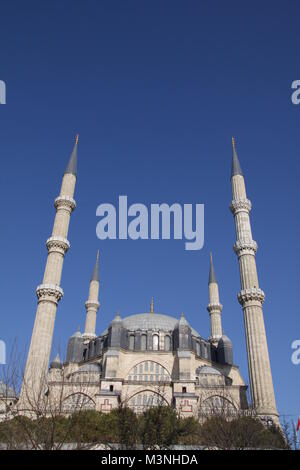 La moschea Selimiye, Edirne, Turchia Foto Stock