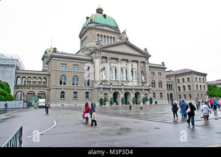 Palazzo federale della Svizzera, Berna, Svizzera, Europa. Foto Stock