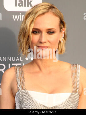 La ventitreesima edizione critica' Choice Awards - Gli arrivi con: Diane Kruger dove: Los Angeles, California, Stati Uniti quando: 11 Gen 2018 Credit: Brian A/WENN.com Foto Stock