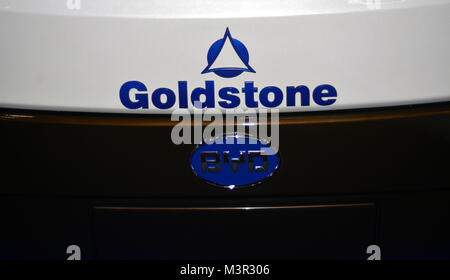 BYD Goldstone Closeup anteriore Foto Stock