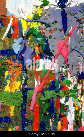 Abstract vernice acrilica sfondo. Foto Stock