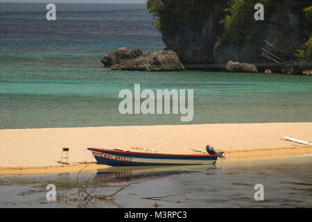 Spiaggia di reggae Ocho Rios, Giamaica, West Indies, dei Caraibi Foto Stock