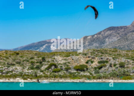 Storia di Creative sul tema di sport con la superficie sfocata dell'immagine Foto Stock