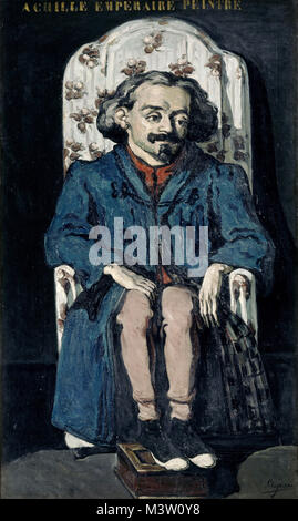 Paul Cézanne, Ritratto di Achille Emperaire 1868 Foto Stock