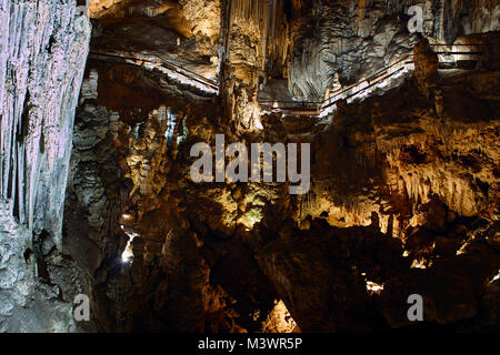 La Cueva de Nerja, Andalusia, Spagna Foto Stock