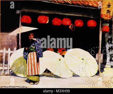 " Giappone, una registrazione a colori" (1901) Foto Stock