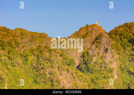 Hpa-An: mount Zwegabin, , Kayin (Karen) Stato, Myanmar (Birmania) Foto Stock