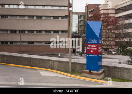 Shands ospedale per bambini Gainesville, Florida USA Foto Stock