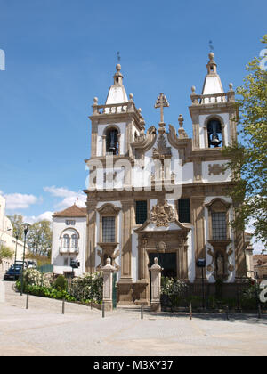 La facciata della Basilica di San Pietro, Vila Real Foto Stock