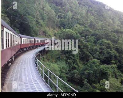 Viaggio in treno in Australia Foto Stock