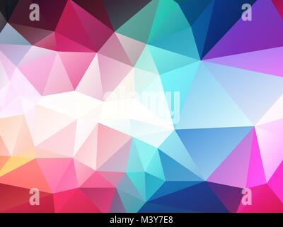 Pastello scuro colore sfondo poligonale Illustrazione Vettoriale