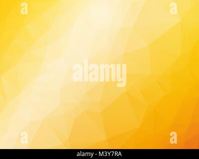 Abstract triangolare arancio giallo estate sfondo Illustrazione Vettoriale