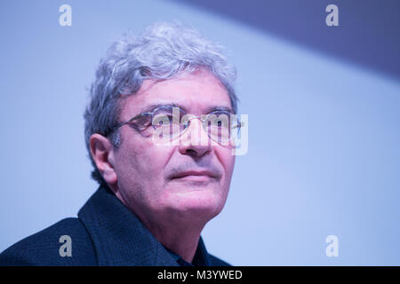 Roma, Italia. 12 Feb, 2018. Il regista italiano Mario Martone Credito: Matteo Nardone/Pacific Press/Alamy Live News Foto Stock