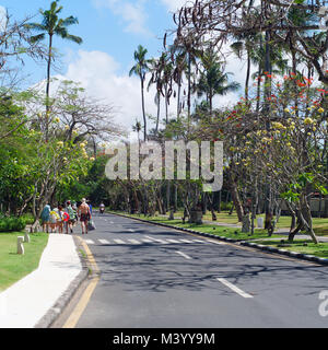 BALI, INDONESIA - Agosto 16, 2017: Nusa Dua district Foto Stock