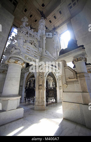 Columbus Lighthouse Landmark in Santo Domingo, Repubblica Dominicana Foto Stock