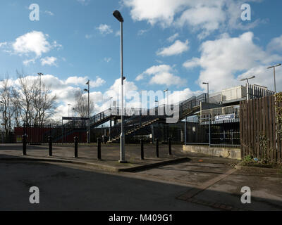 Redbridge stazione ferroviaria, Southampton, Hampshire, Inghilterra, Regno Unito Foto Stock