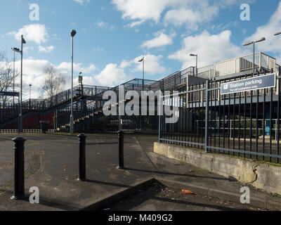 Redbridge stazione ferroviaria, Southampton, Hampshire, Inghilterra, Regno Unito Foto Stock