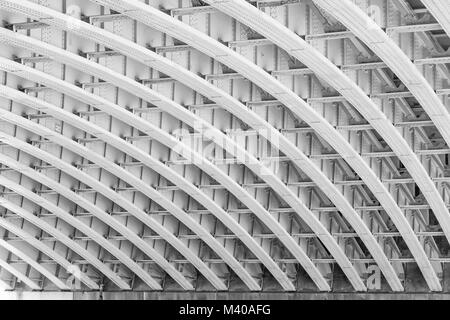 Al di sotto di Blackfriars Bridge di Londra, Regno Unito Foto Stock