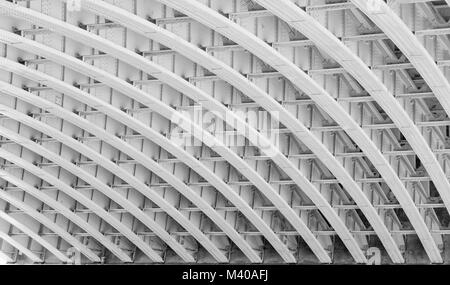 Al di sotto di Blackfriars Bridge di Londra, Regno Unito Foto Stock